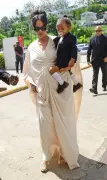 Somber Rihanna attends dad Ronald Fenty’s Barbados funeral with A$AP Rocky and sons