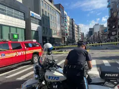NYPD: Cyclist, pedestrian killed in morning Chinatown crash, driver in custody